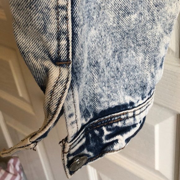 Avec Les Filles Acid Wash Jean Jacket - Picture 11 of 15